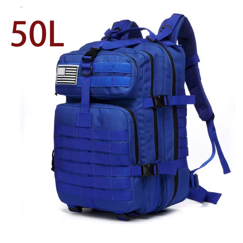 30L/50L Tactical Waterproof Backpack – 1000D Nylon Outdoor Hiking Bag - Image 7